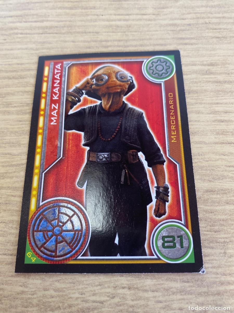 Coleccionismo cromos antiguos: Carta STAR WARS topps n.81 carrefour