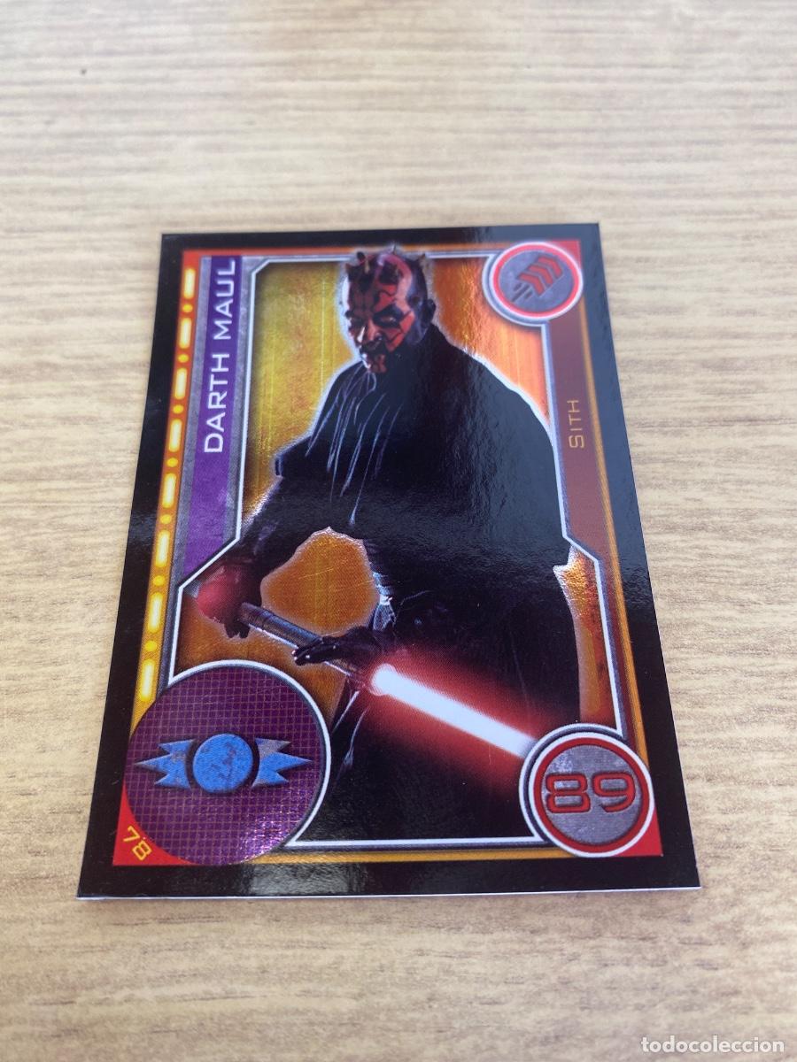 Coleccionismo cromos antiguos: Carta STAR WARS topps carrefour n.89