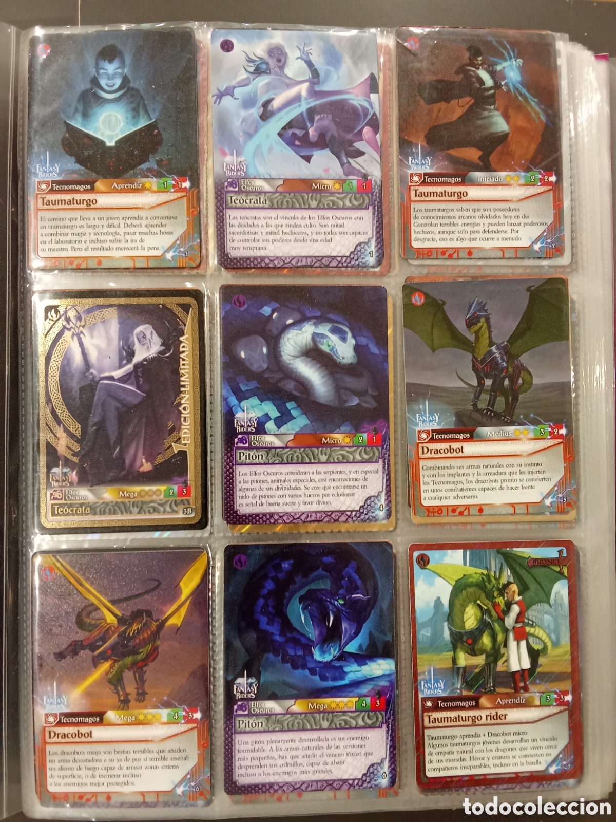 Coleccionismo cromos antiguos: Cartas Lote A Fantasy Riders Panini