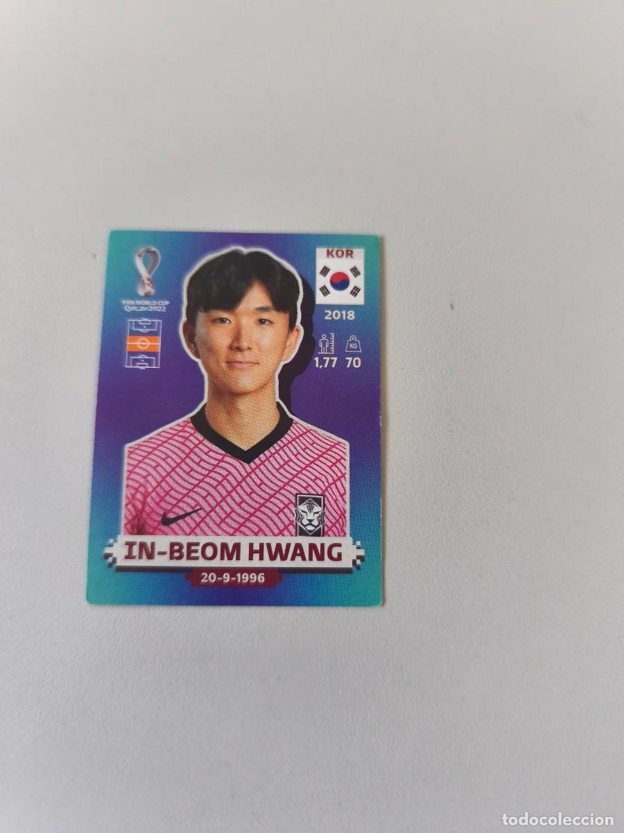 Coleccionismo cromos antiguos: FIFA WORLD CUP QATAR 2022 PANINI IN BEOM HWANG KOR 11 CRM2