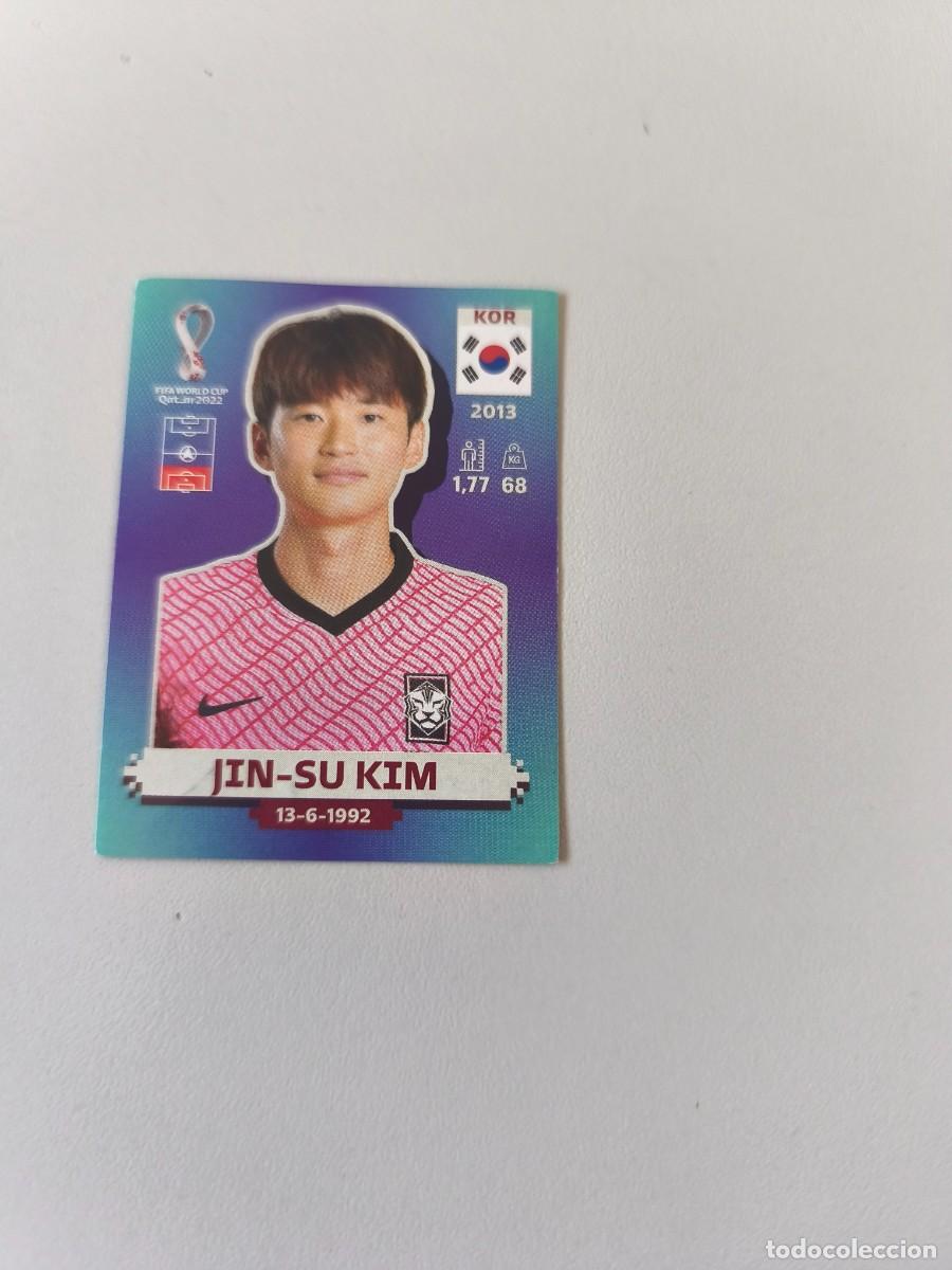 Coleccionismo cromos antiguos: FIFA WORLD CUP QATAR 2022 PANINI JIN SU KIM KOR 9 CRM2