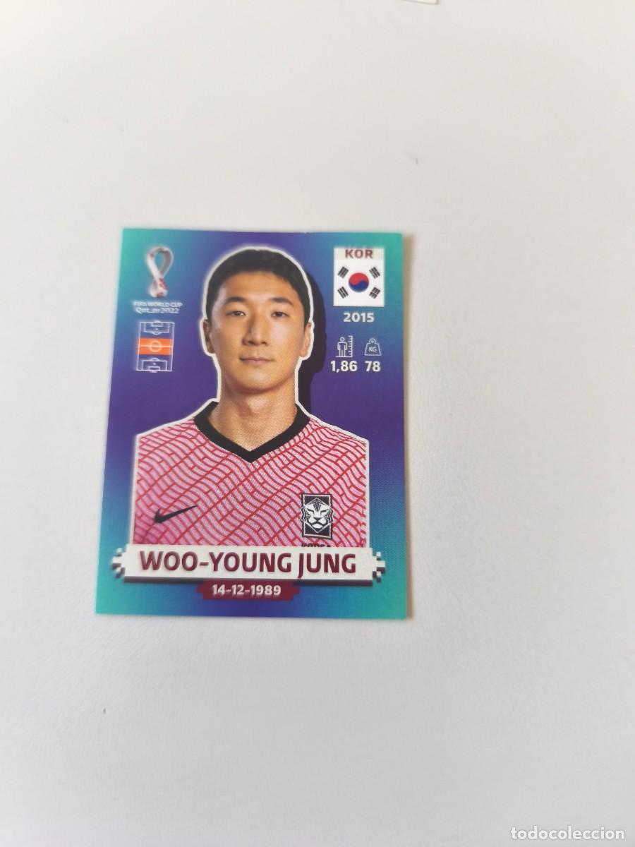 Coleccionismo cromos antiguos: FIFA WORLD CUP QATAR 2022 PANINI WOO YOUNG JUNG KOR 12 CRM2