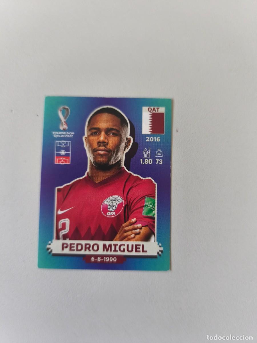 Coleccionismo cromos antiguos: FIFA WORLD CUP QATAR 2022 PANINI PEDRO MIGUEL QAT 10 CRM2