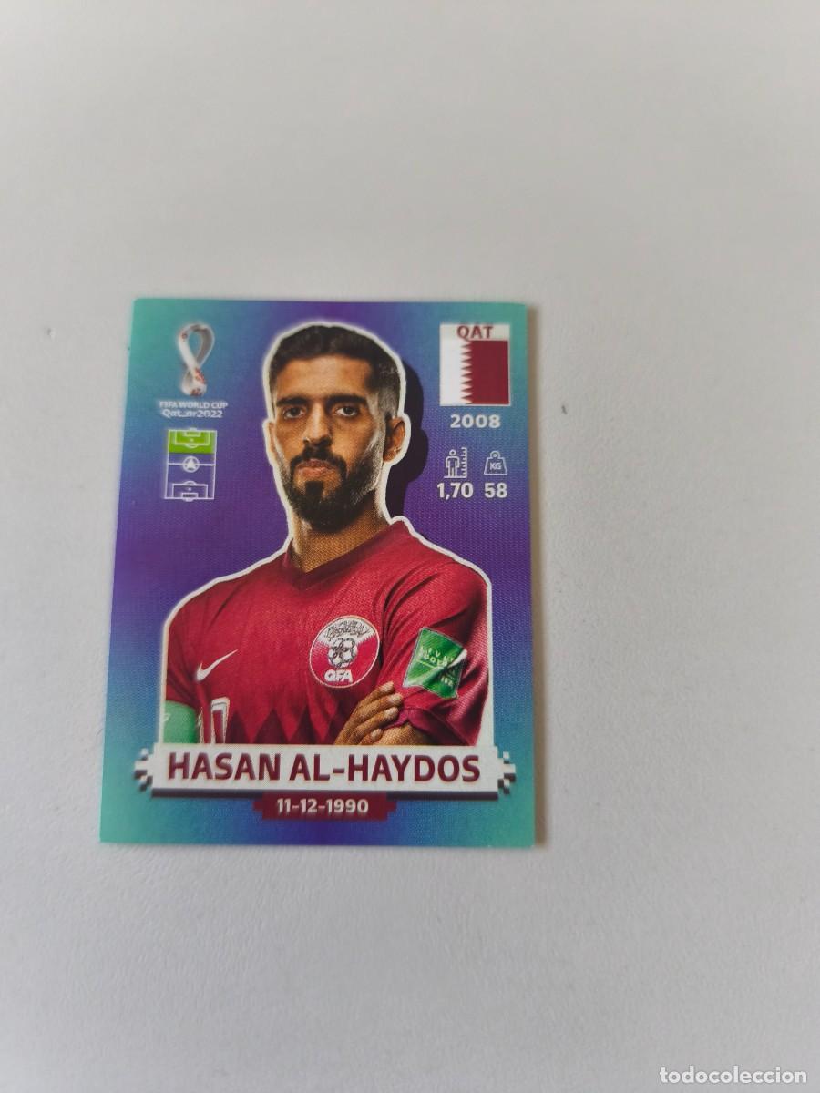 Coleccionismo cromos antiguos: FIFA WORLD CUP QATAR 2022 PANINI HASAN AL HAYDOS QAT 18 CRM2