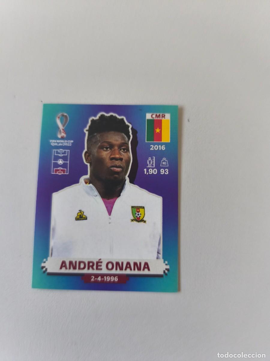 Coleccionismo cromos antiguos: FIFA WORLD CUP QATAR 2022 PANINI ANDR&Eacute; ONANA CMR 3 CRM2