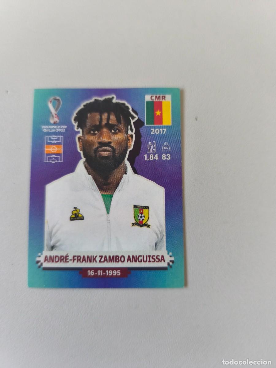 Coleccionismo cromos antiguos: FIFA WORLD CUP QATAR 2022 PANINI ZAMBO ANGUISSA CMR 15 CRM2