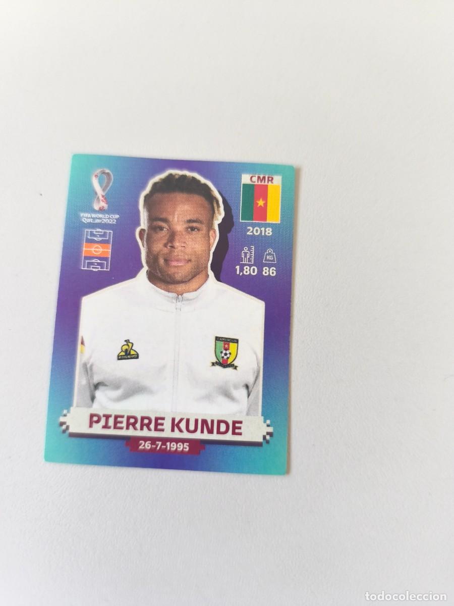 Coleccionismo cromos antiguos: FIFA WORLD CUP QATAR 2022 PANINI PIERRE KUNDE CMR 12 CRM2
