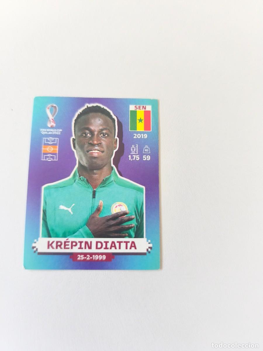 Coleccionismo cromos antiguos: FIFA WORLD CUP QATAR 2022 PANINI KREPIN DIATTA SEN 11 CRM2