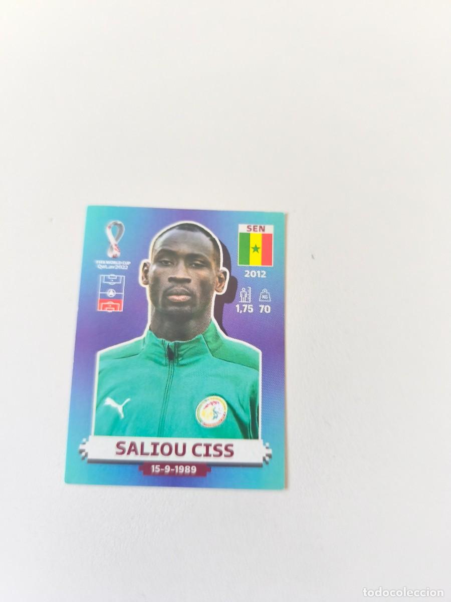 Coleccionismo cromos antiguos: FIFA WORLD CUP QATAR 2022 PANINI SALIOU CISS SEN 5 CRM2