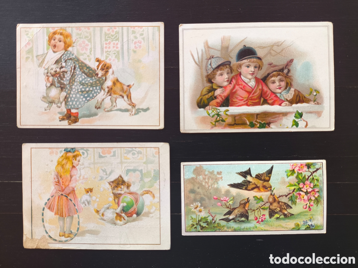 Coleccionismo cromos antiguos: Lote antiguos cromos tarjetas publicidad Dep&oacute;sito Sidras Naturales y Achampanadas Botoneras 3 Madrid