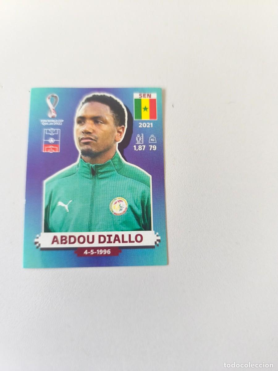 Coleccionismo cromos antiguos: FIFA WORLD CUP QATAR 2022 PANINI ABDOU DIALLO SEN 7 CRM2