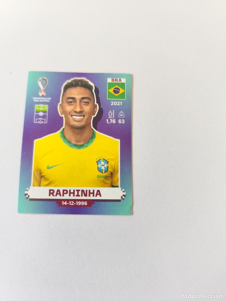 Collectable Antique Stickers: FIFA WORLD CUP QATAR 2022 PANINI RAPHINHA BRA 18 CRM2