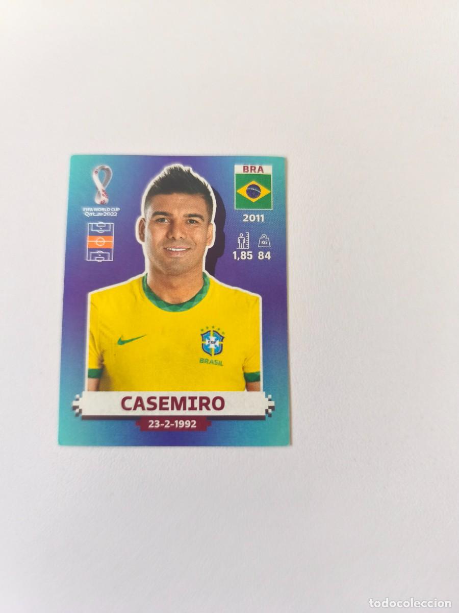 Collectable Antique Stickers: FIFA WORLD CUP QATAR 2022 PANINI CASEMIRO BRA 10 CRM2