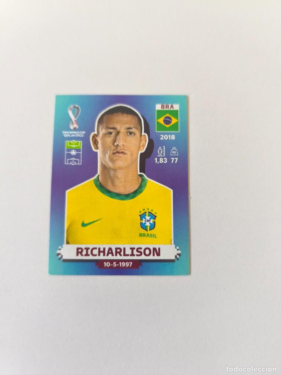 Collectable Antique Stickers: FIFA WORLD CUP QATAR 2022 PANINI RICHARLISON BRA 19 CRM2