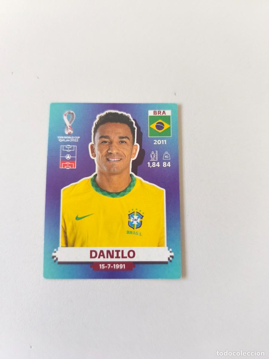 Coleccionismo cromos antiguos: FIFA WORLD CUP QATAR 2022 PANINI DANILO BRA 6 CRM2