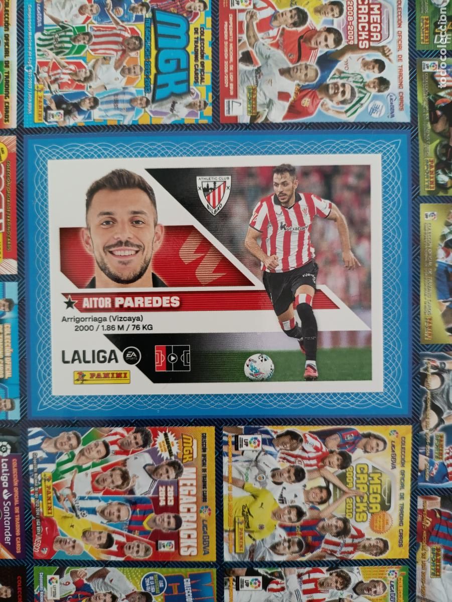 Coleccionismo cromos antiguos: LIGA ESTE 2026 2027 ATL&Eacute;TICO DE BILBAO N&ordm; 6A PAREDES