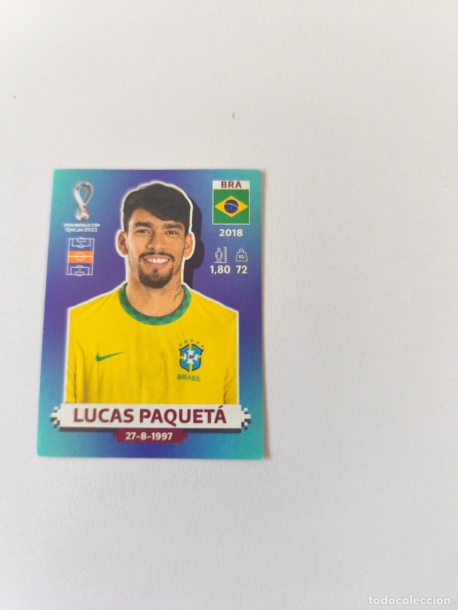 Colecionismo Cromos antigos: FIFA WORLD CUP QATAR 2022 PANINI LUCAS PAQUETA BRA 14 CRM2
