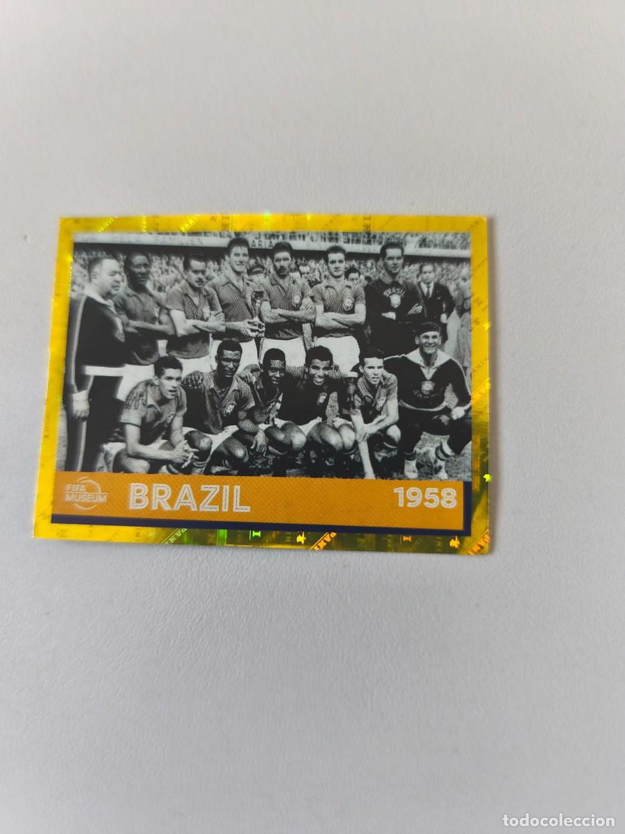Coleccionismo cromos antiguos: FIFA WORLD CUP QATAR 2022 PANINI BRAZIL 1958 FWC 21 CRM2
