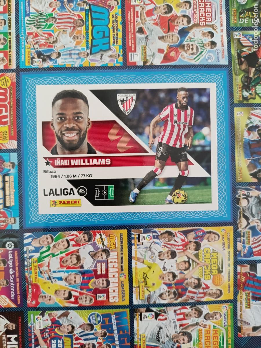 Coleccionismo cromos antiguos: LIGA ESTE 2026 2027 ATL&Eacute;TICO DE BILBAO N&ordm; 19 WILLIAMS