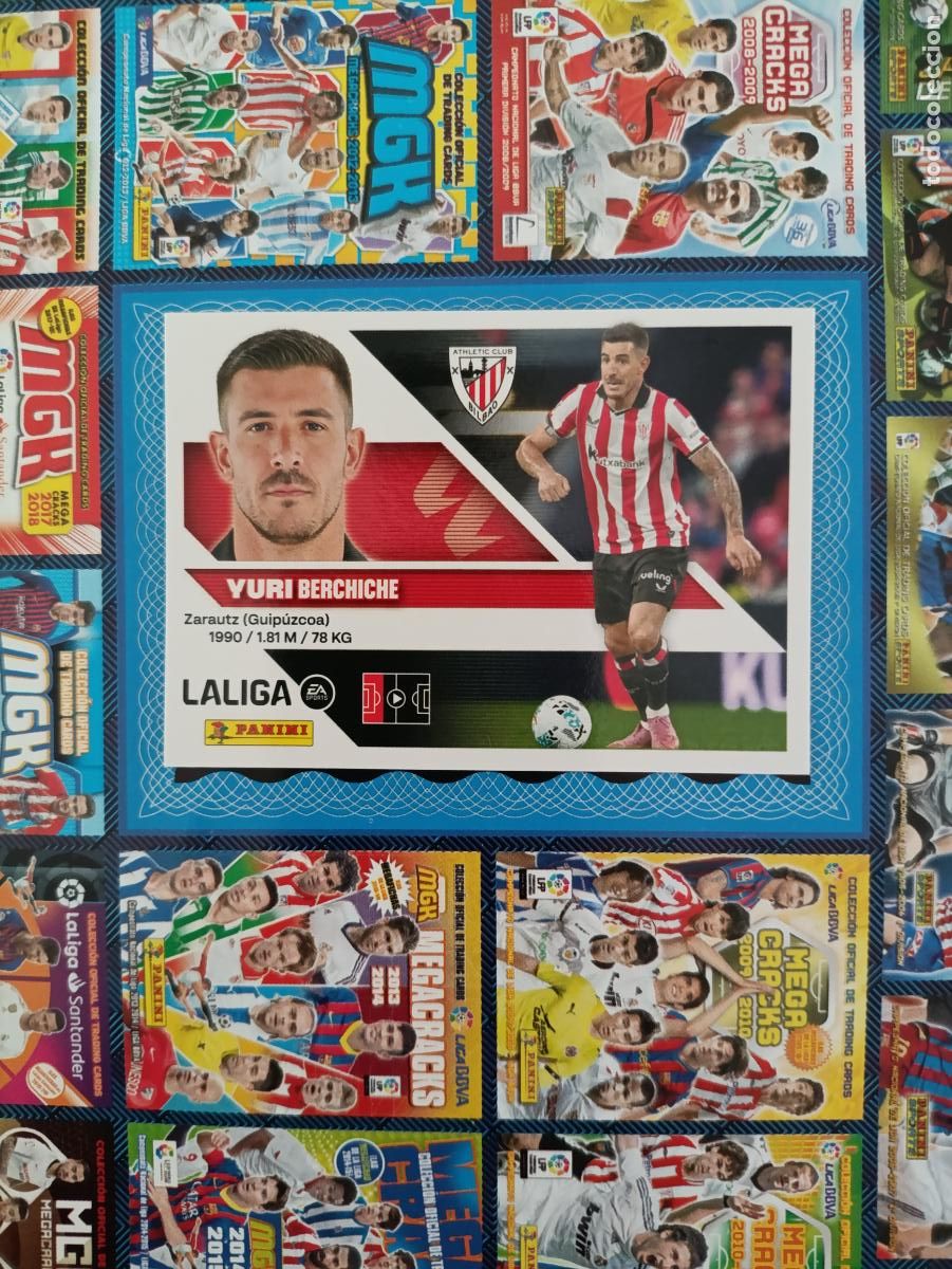 Coleccionismo cromos antiguos: LIGA ESTE 2026 2027 ATL&Eacute;TICO DE BILBAO N&ordm; 9A YURI