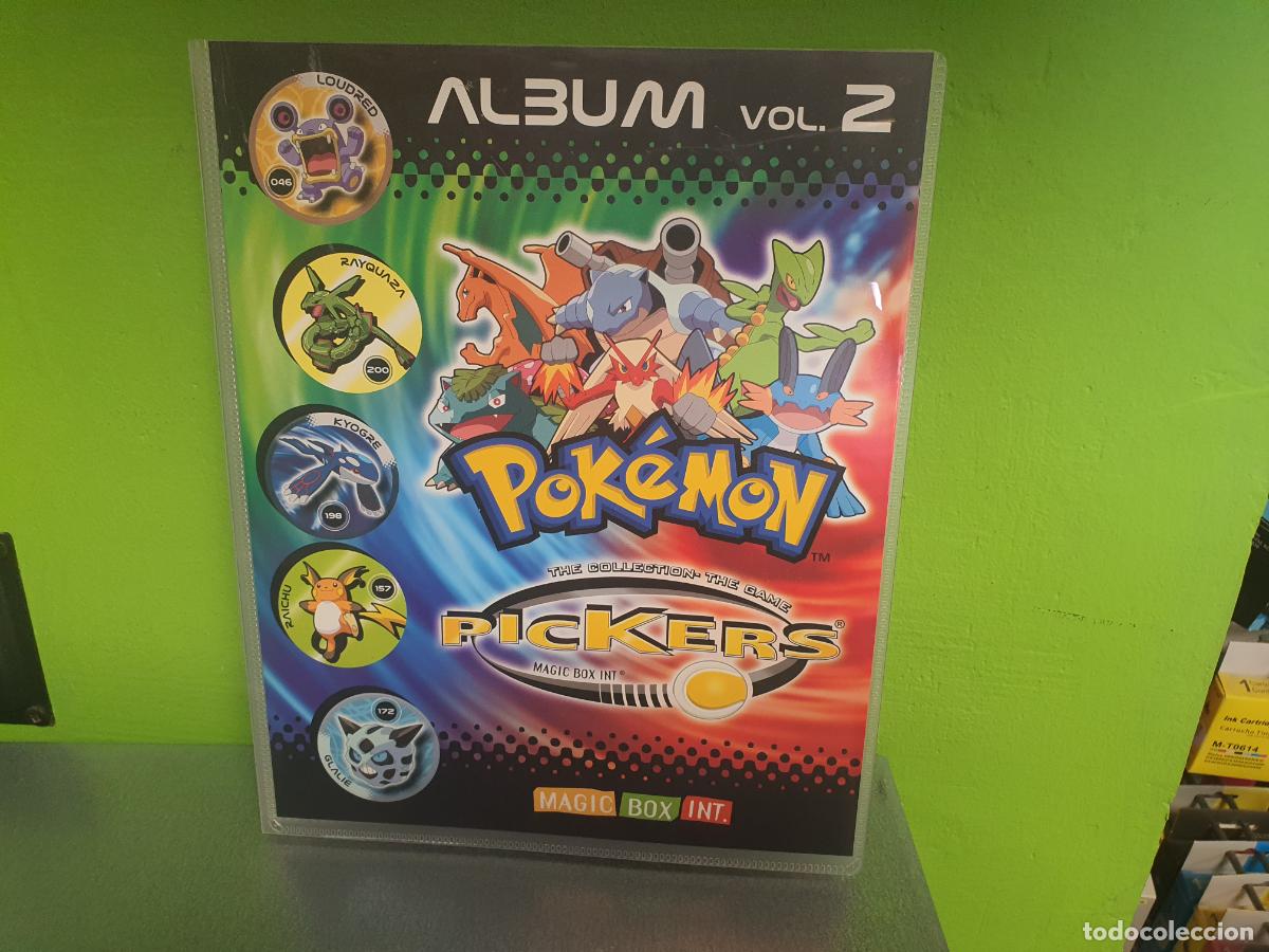 Coleccionismo cromos antiguos: ALBUM VOL 2 TAZO POKEMON -- A&Ntilde;O 2005 -- POKEMON PICKERS -- NINTENDO -- VACIO - BUEN ESTADO
