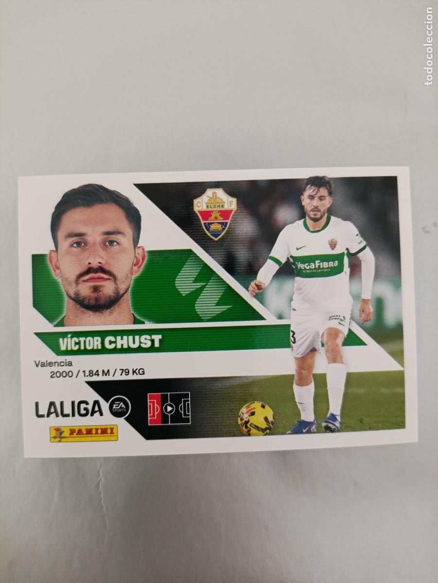 Coleccionismo cromos antiguos: LIGA ESTE 2026 2027 ELCHE N&ordm; 6 CHUST