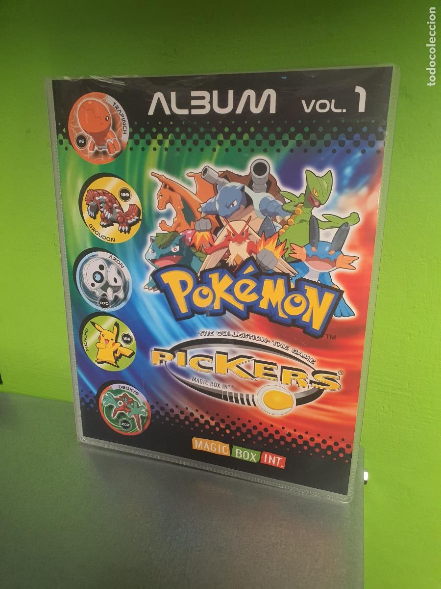 Coleccionismo cromos antiguos: ALBUM VOL 1 TAZO POKEMON -- A&Ntilde;O 2005 -- POKEMON PICKERS -- NINTENDO -- VACIO - BUEN ESTADO