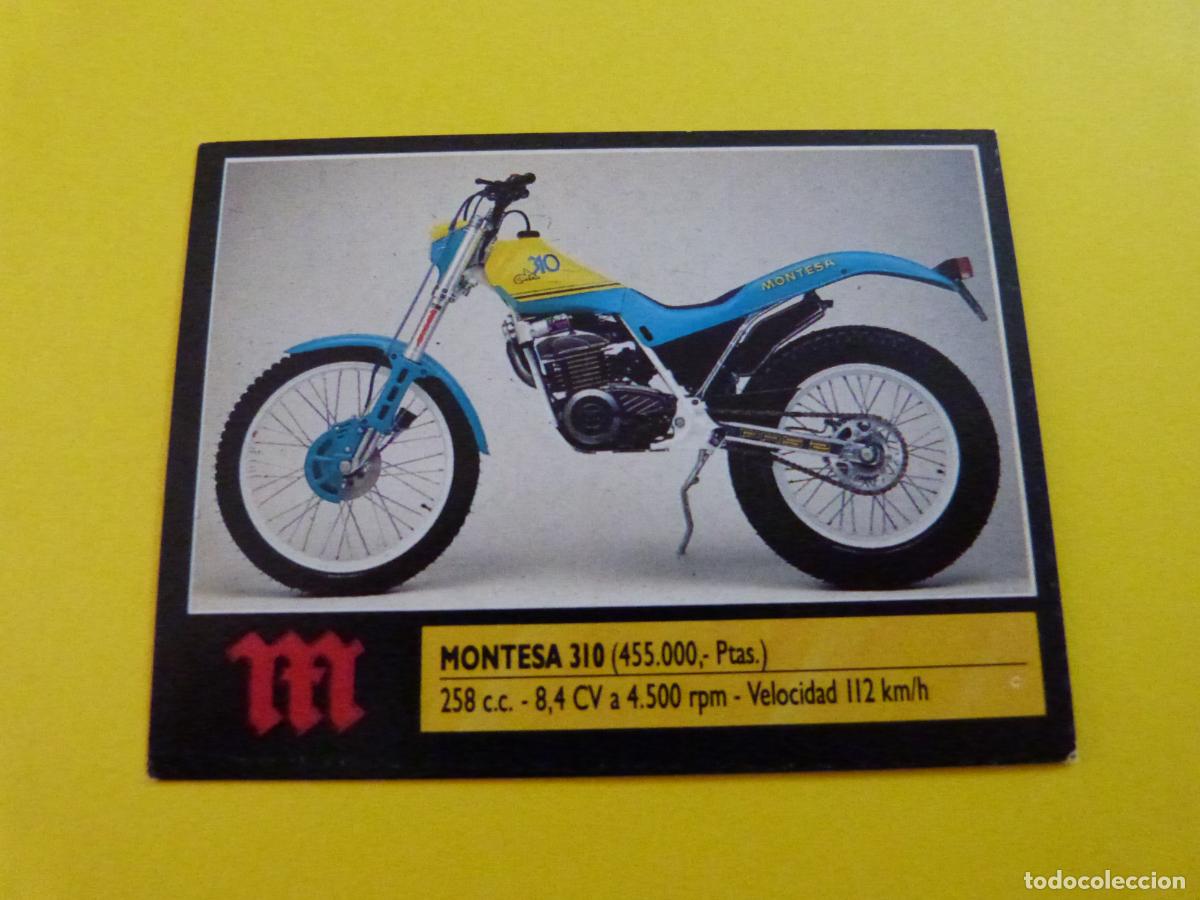 Coleccionismo cromos antiguos: CROMO DE MOTOS MONTESA SIN PEGAR N&ordm; 117 A&Ntilde;O 1990 DEL ALBUM SUPER MOTO DE ESTE