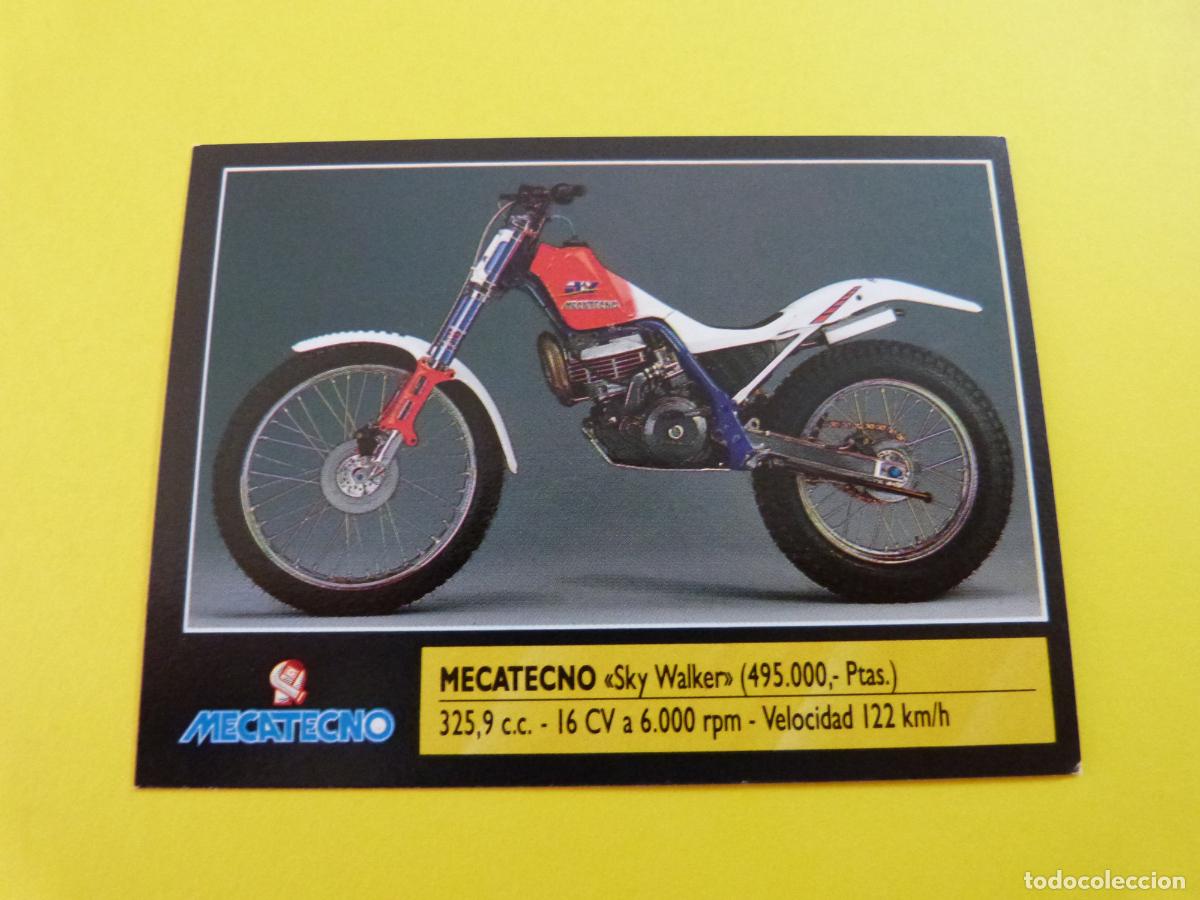 Coleccionismo cromos antiguos: CROMO DE MOTOS MECATECNO SIN PEGAR N&ordm; 116 A&Ntilde;O 1990 DEL ALBUM SUPER MOTO DE ESTE