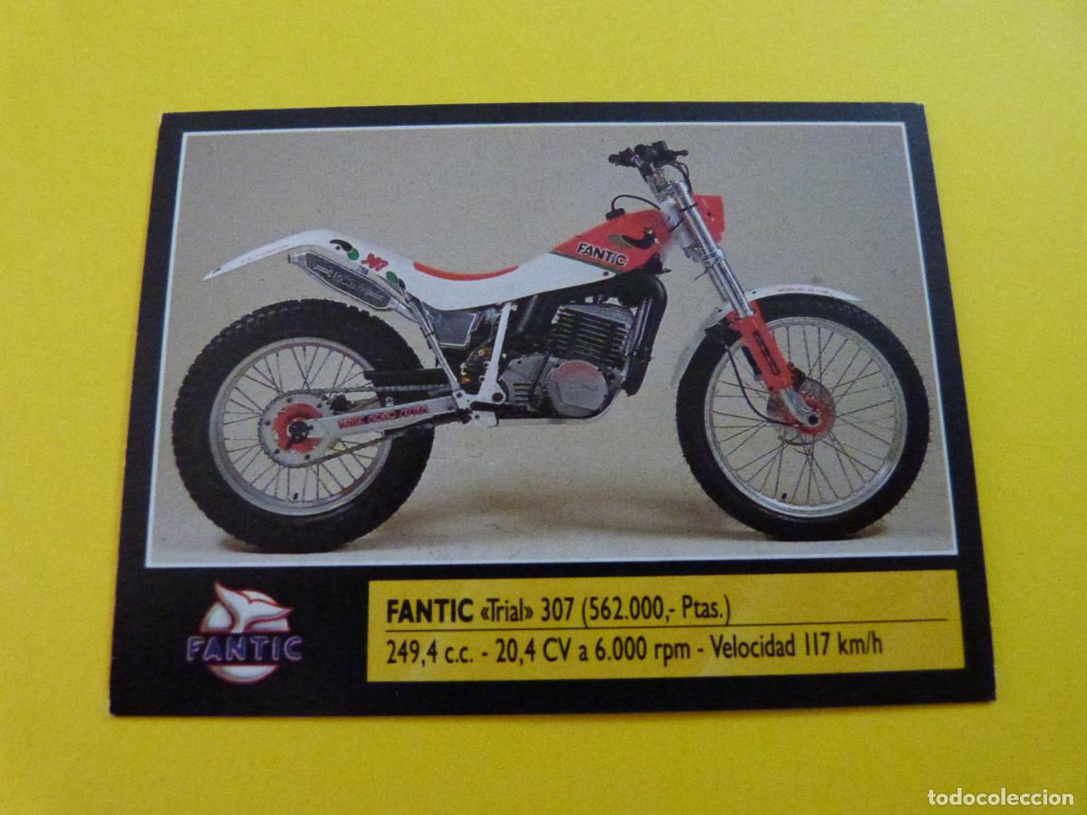 Coleccionismo cromos antiguos: CROMO DE MOTOS FANTIC SIN PEGAR N&ordm; 113 A&Ntilde;O 1990 DEL ALBUM SUPER MOTO DE ESTE