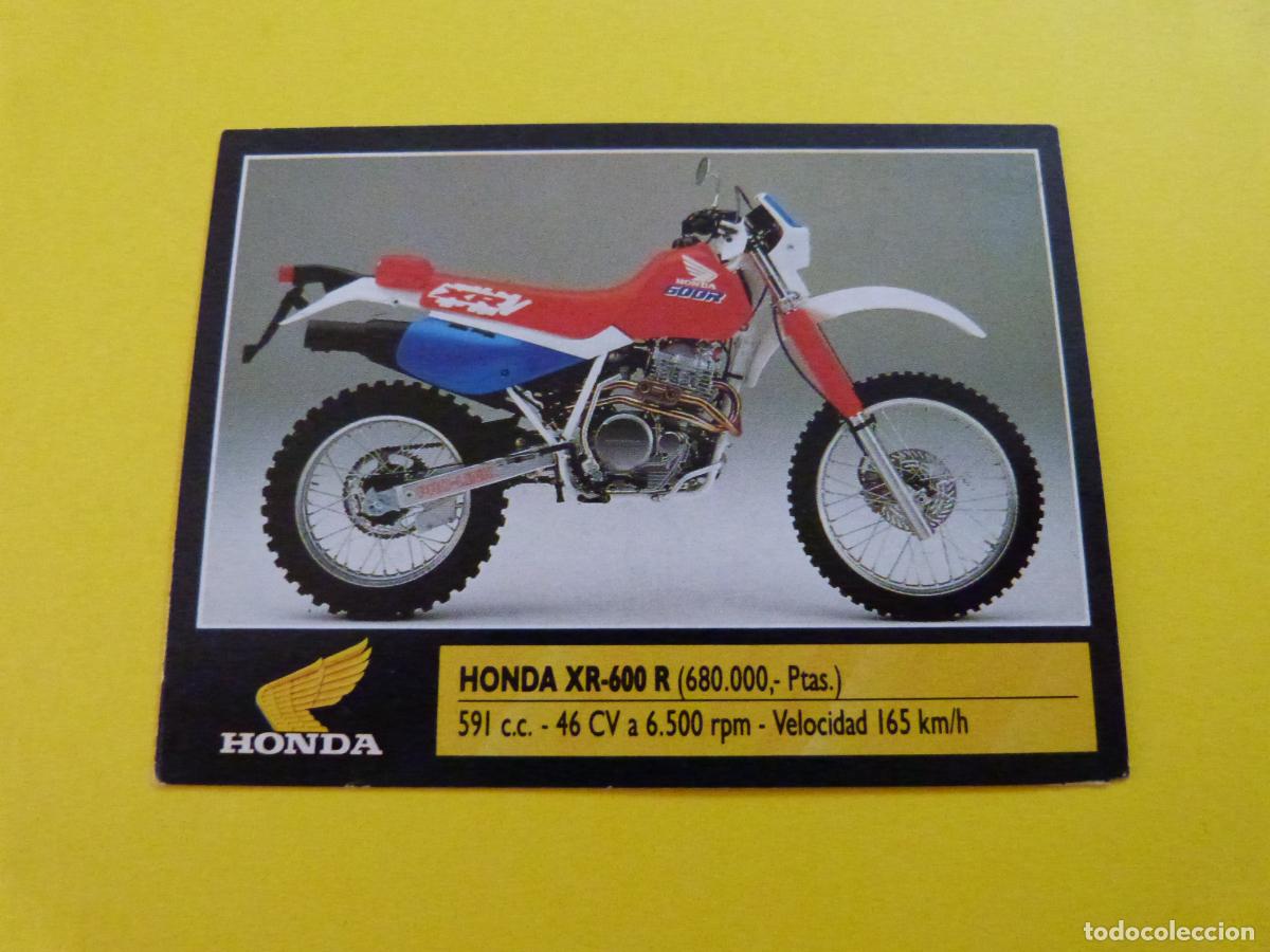 Coleccionismo cromos antiguos: CROMO DE MOTOS HONDA SIN PEGAR N&ordm; 106 A&Ntilde;O 1990 DEL ALBUM SUPER MOTO DE ESTE