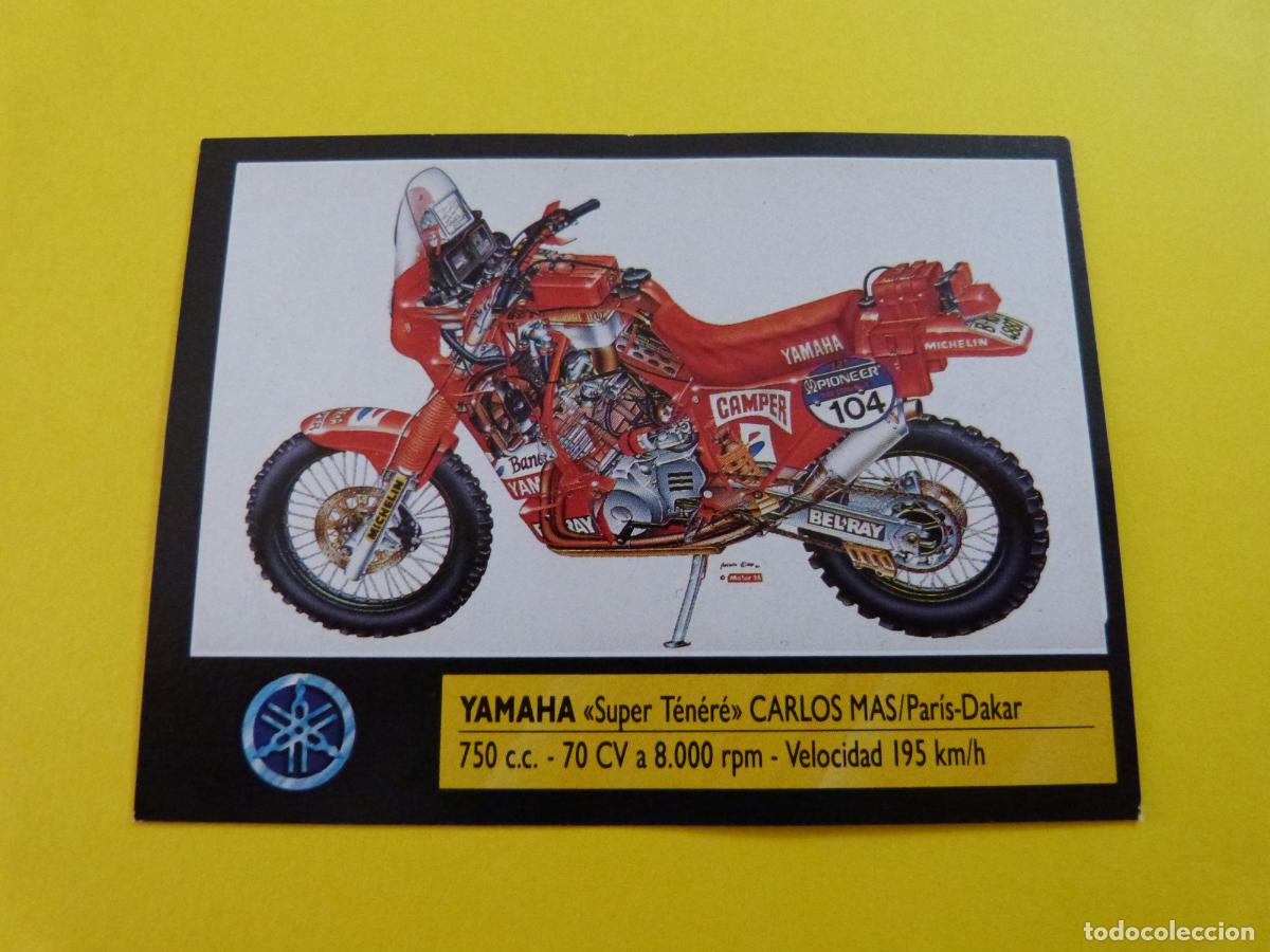 Coleccionismo cromos antiguos: CROMO DE MOTOS YAMAHA SIN PEGAR N&ordm; 94 A&Ntilde;O 1990 DEL ALBUM SUPER MOTO DE ESTE