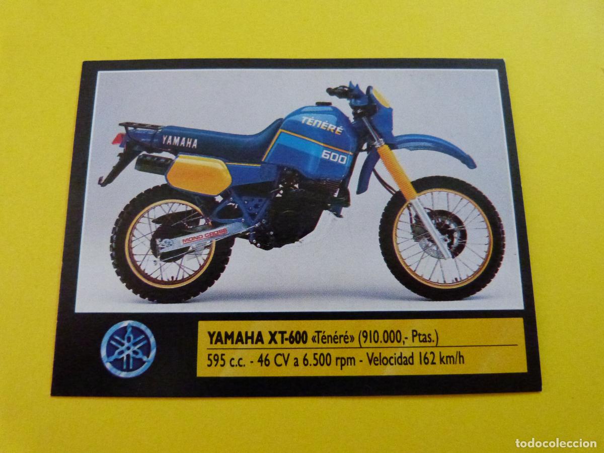 Coleccionismo cromos antiguos: CROMO DE MOTOS YAMAHA SIN PEGAR N&ordm; 93 A&Ntilde;O 1990 DEL ALBUM SUPER MOTO DE ESTE