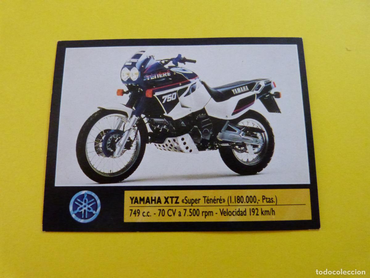 Coleccionismo cromos antiguos: CROMO DE MOTOS YAMAHA SIN PEGAR N&ordm; 92 A&Ntilde;O 1990 DEL ALBUM SUPER MOTO DE ESTE