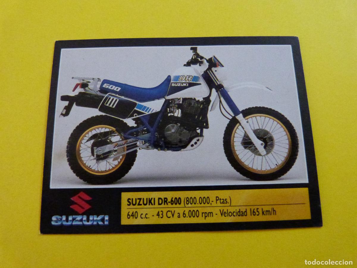 Coleccionismo cromos antiguos: CROMO DE MOTOS SUZUKI SIN PEGAR N&ordm; 91 A&Ntilde;O 1990 DEL ALBUM SUPER MOTO DE ESTE