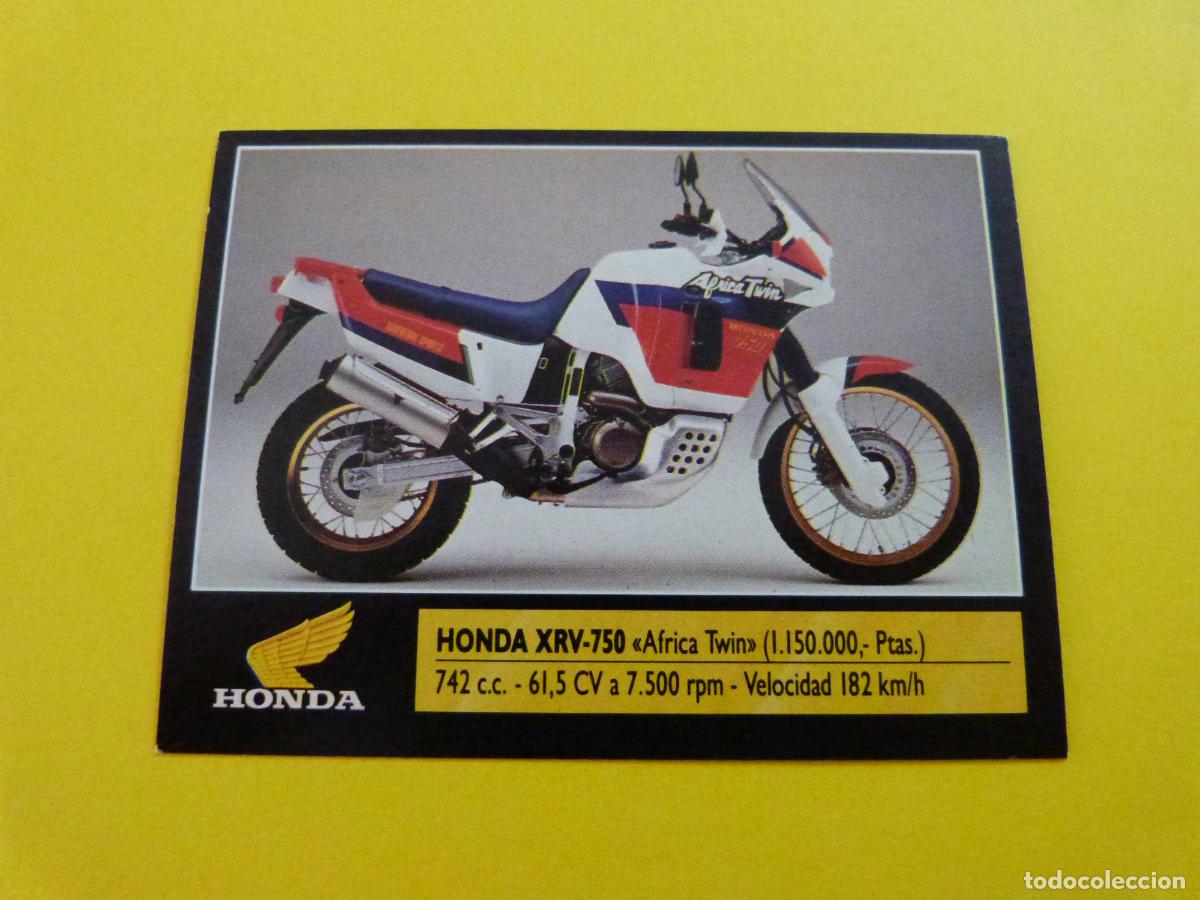 Coleccionismo cromos antiguos: CROMO DE MOTOS HONDA SIN PEGAR N&ordm; 83 A&Ntilde;O 1990 DEL ALBUM SUPER MOTO DE ESTE