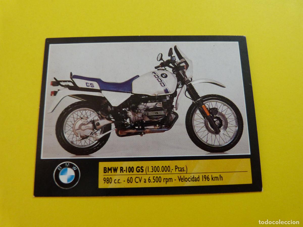 Coleccionismo cromos antiguos: CROMO DE MOTOS BMW SIN PEGAR N&ordm; 77 A&Ntilde;O 1990 DEL ALBUM SUPER MOTO DE ESTE