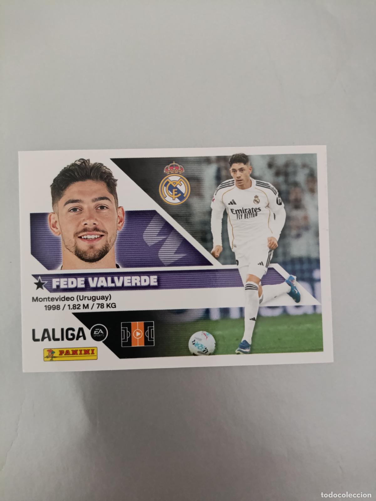 Colecionismo Cromos antigos: LIGA ESTE 2026 2027 REAL MADRID N&ordm; 12 FEDE VALVERDE