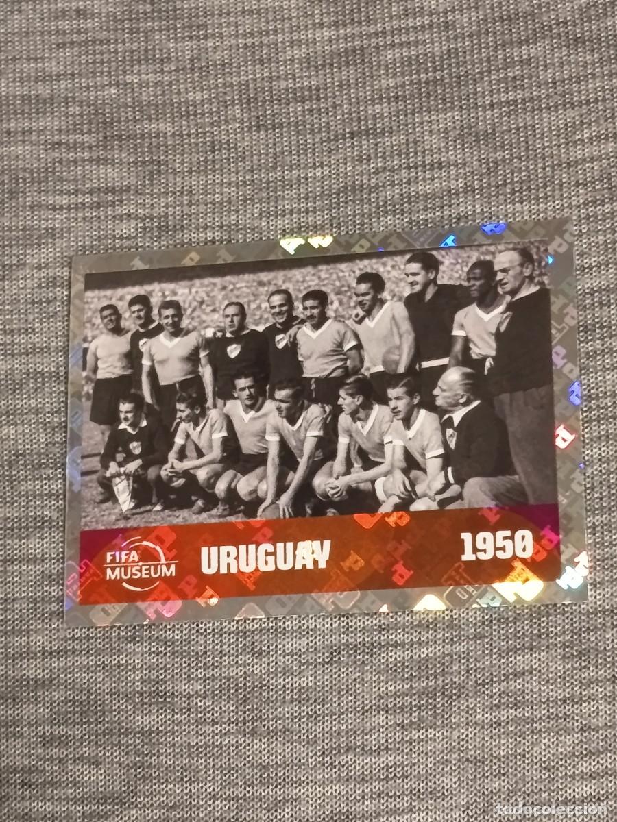 Coleccionismo cromos antiguos: ALINEACION CAMPEONA URUGUAY 1950 FWC 10 STICKER MUNDIAL 2026 PANINI FIFA WORLD CUP NUEVO