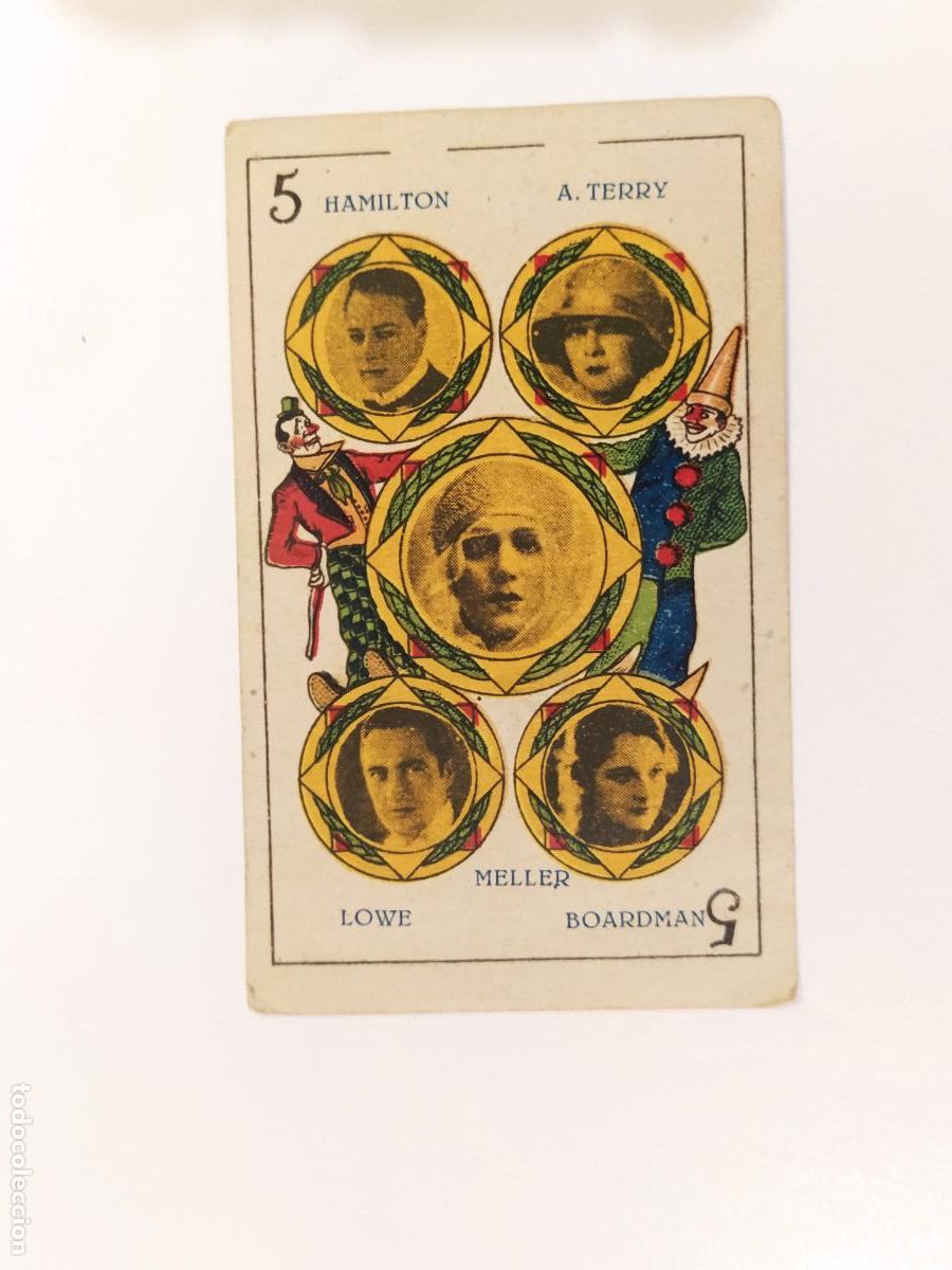 Sammeln alte Sammelbilder: LOWE HAMILTON A.TERRY BOARDMAN - CHOCOLATE JUNCOSA - NAIPE CROMO ANTIGUO DE CINE (116.470)
