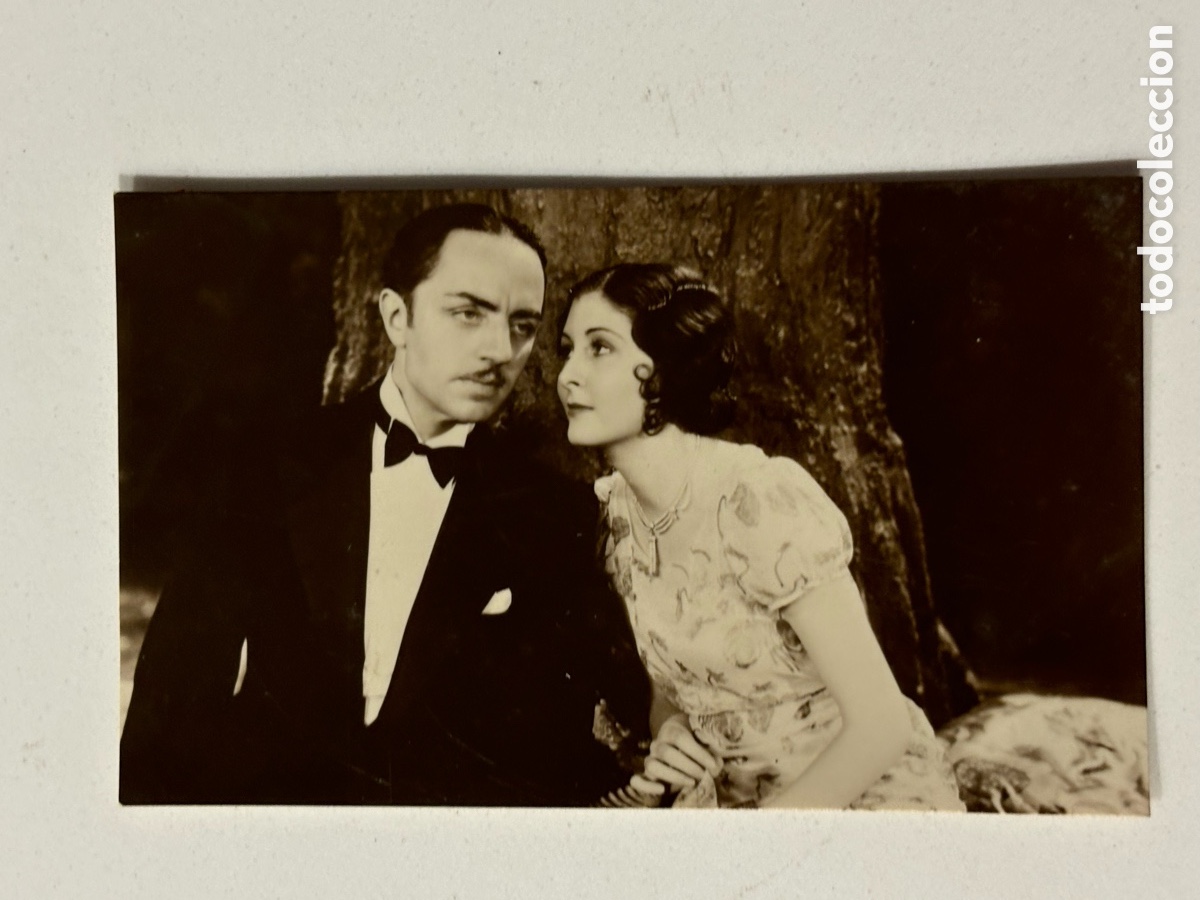 Coleccionismo cromos antiguos: Cromo &aacute;lbum las estrellas del cine y sus gestos William Powell estrella 22 gesto 3