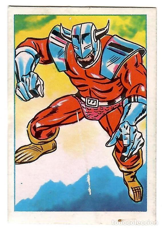 Collectable Antique Stickers: Album Superheroes, FHER: Cromo n&ordm; 125 (Krylla)