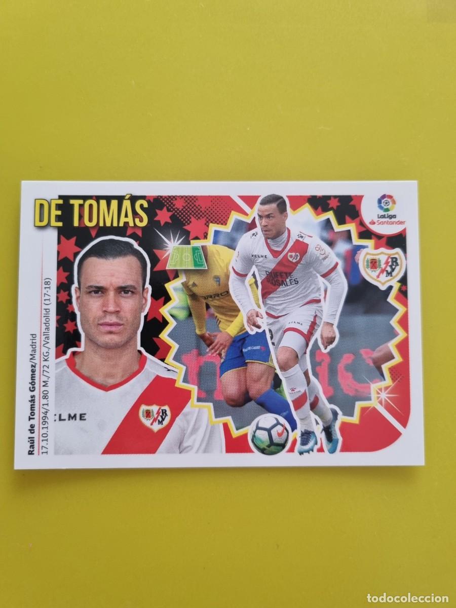 Coleccionismo cromos antiguos: LIGA ESTE 18 19 2018 2019 NO PEGADO SIN PEGAR DE TOMAS RAYO VALLECANO N&ordm;13 COLOCA AR826