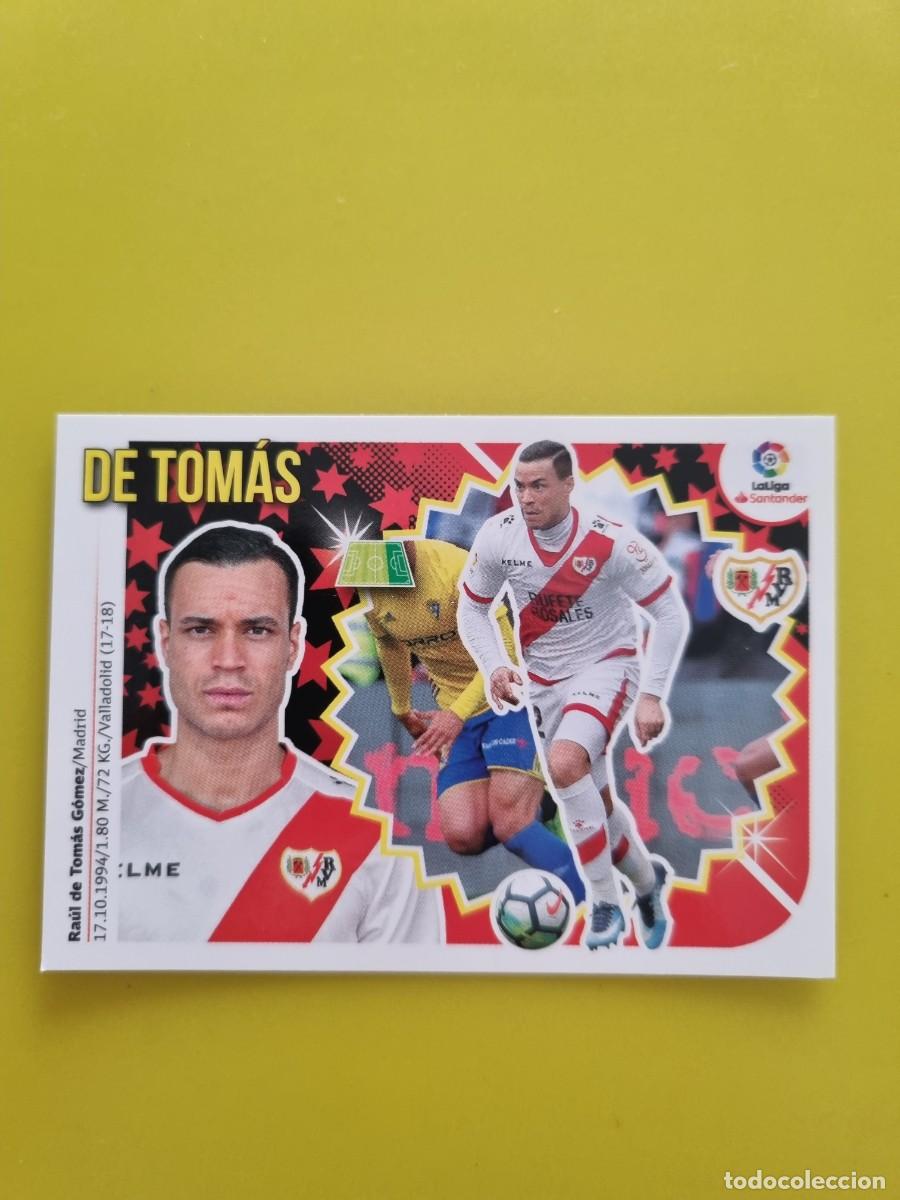 Coleccionismo cromos antiguos: LIGA ESTE 18 19 2018 2019 NO PEGADO SIN PEGAR DE TOMAS RAYO VALLECANO N&ordm;13 COLOCA AR826