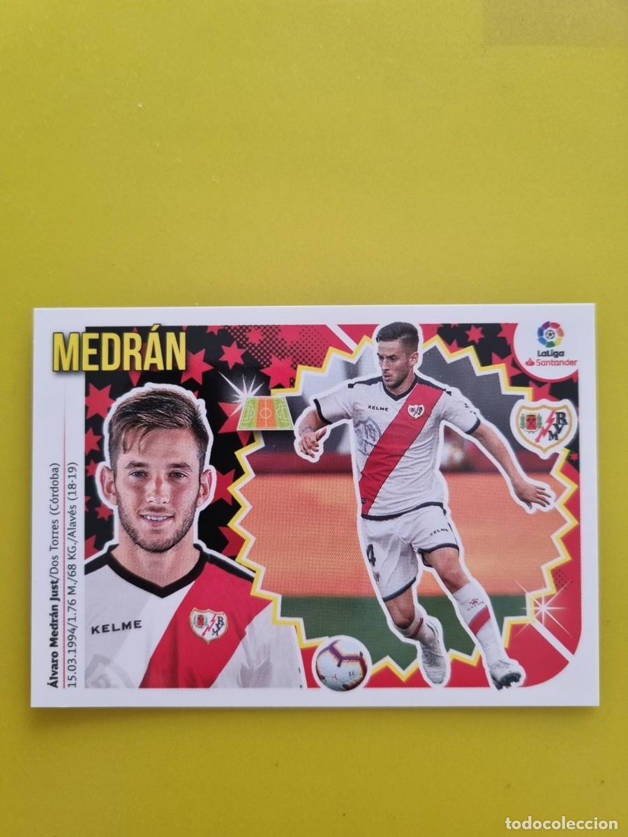 Coleccionismo cromos antiguos: LIGA ESTE 18 19 2018 2019 NO PEGADO SIN PEGAR MEDR&Aacute;N RAYO VALLECANO N&ordm;9 COLOCA AR826
