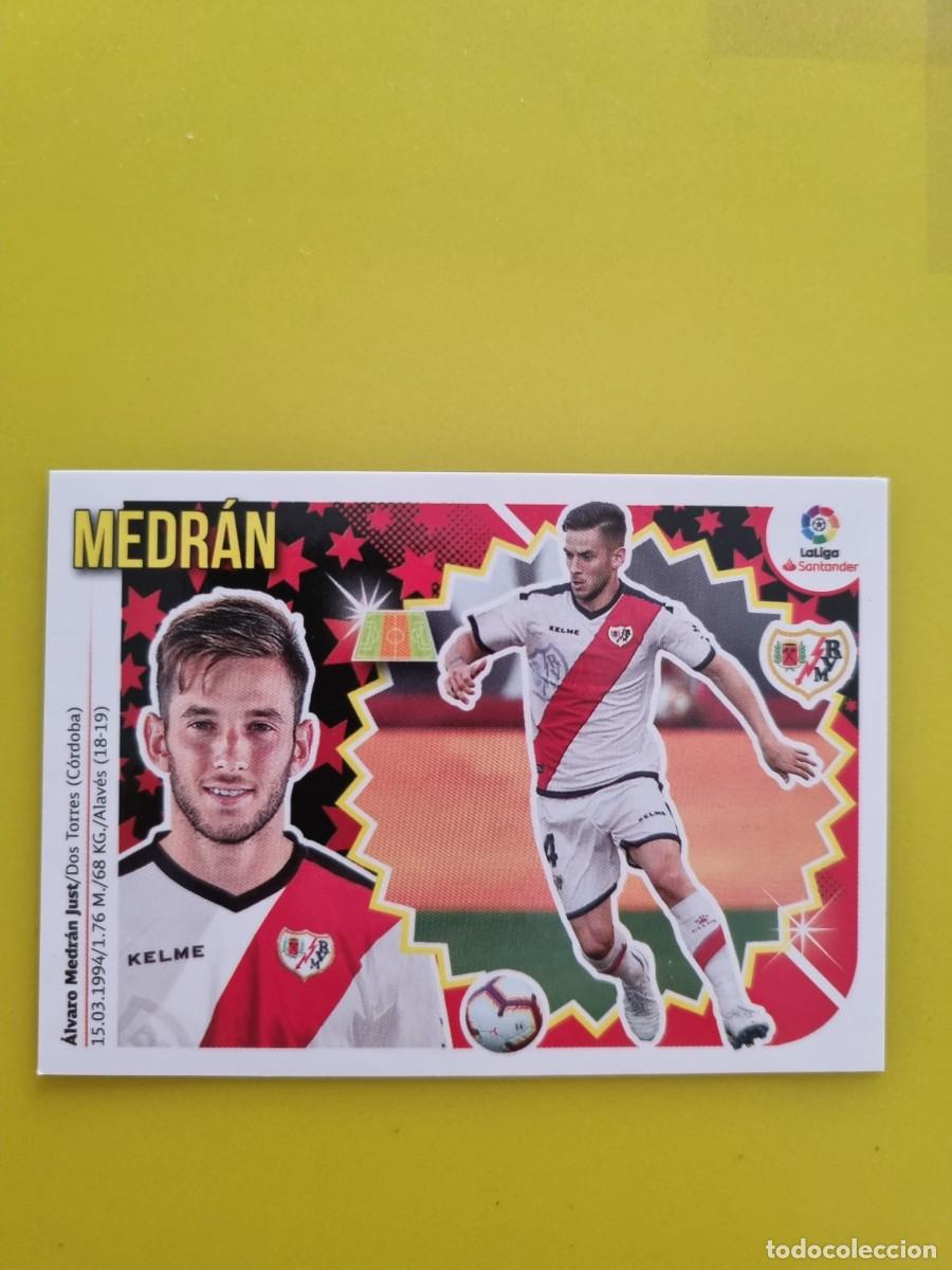 Coleccionismo cromos antiguos: LIGA ESTE 18 19 2018 2019 NO PEGADO SIN PEGAR MEDR&Aacute;N RAYO VALLECANO N&ordm;9 COLOCA AR826