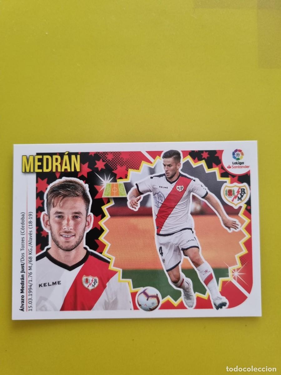 Coleccionismo cromos antiguos: LIGA ESTE 18 19 2018 2019 NO PEGADO SIN PEGAR MEDR&Aacute;N RAYO VALLECANO N&ordm;9 COLOCA AR826