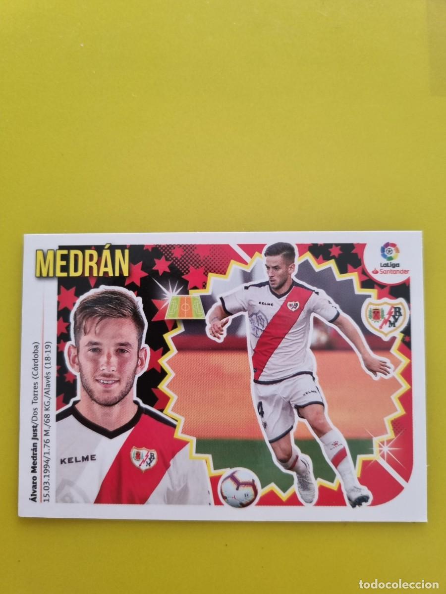 Coleccionismo cromos antiguos: LIGA ESTE 18 19 2018 2019 NO PEGADO SIN PEGAR MEDR&Aacute;N RAYO VALLECANO N&ordm;9 COLOCA AR826