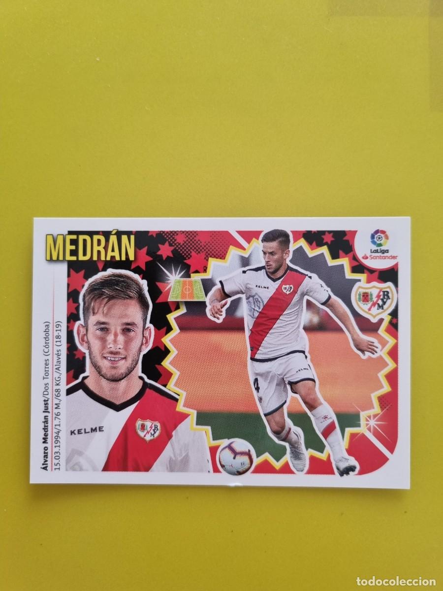 Coleccionismo cromos antiguos: LIGA ESTE 18 19 2018 2019 NO PEGADO SIN PEGAR MEDR&Aacute;N RAYO VALLECANO N&ordm;9 COLOCA AR826