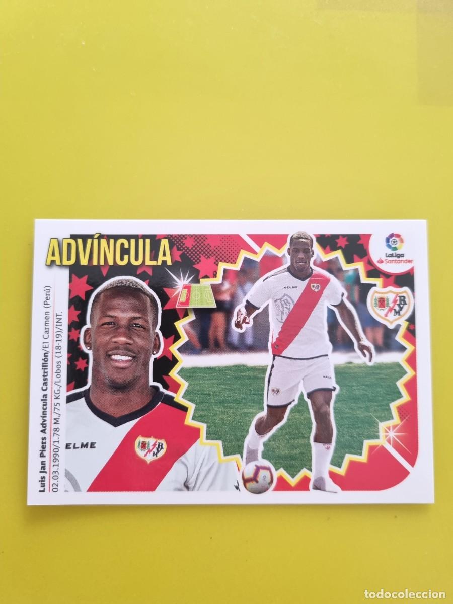 Coleccionismo cromos antiguos: LIGA ESTE 18 19 2018 2019 NO PEGADO SIN PEGAR ADV&Iacute;NCULA RAYO VALLECANO N&ordm;18 ULTIMOS FICHAJES AR826